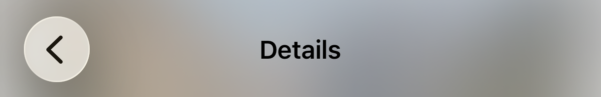 Header blur effect systemUltraThinMaterialLight